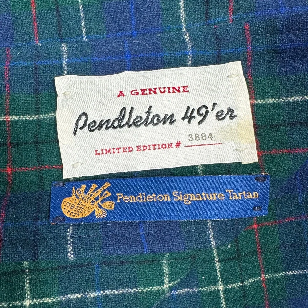Pendleton Originals 49'er Limited Edition #3884 Signature Tartan Wool Jacket